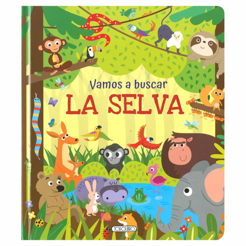 Imagen libro la selva (vamos a buscar) Imagen libro la selva (vamos a buscar)