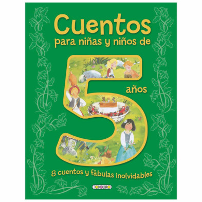 Imagen libro cuentos para 5 años