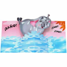 imagen 1 de libro elefante   (animales pop up)