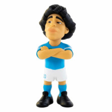 Imagen figura minix maradona selección azul 12 cm