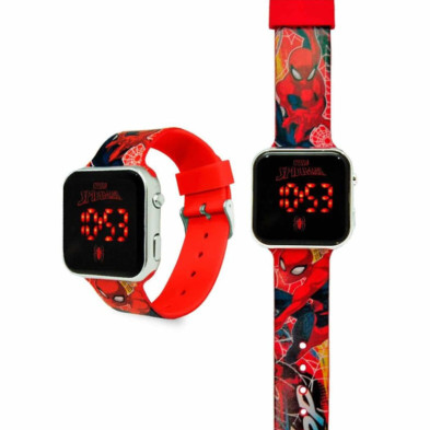 imagen 2 de reloj led spiderman