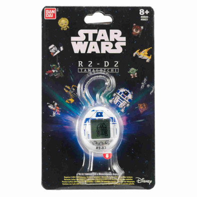 imagen 3 de tamagotchi star wars r2d2 blanco bandai clásico