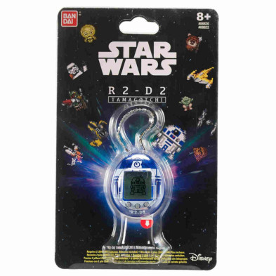 imagen 3 de tamagotchi star wars r2d2 azul bandai clásico