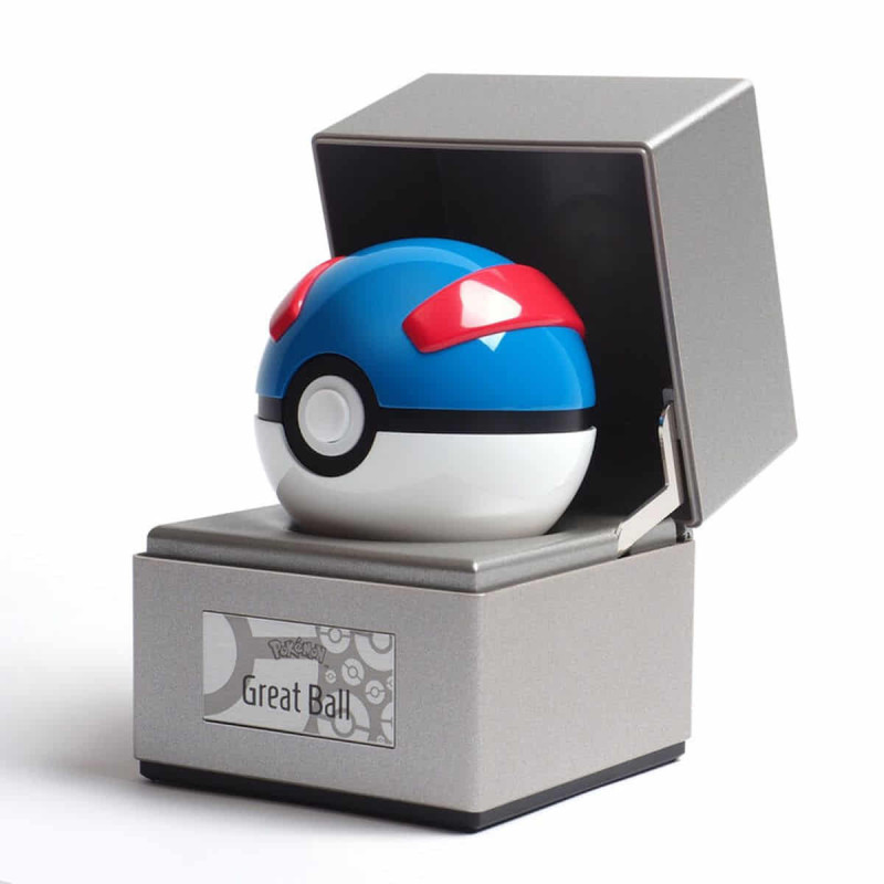 Imagen réplica electrónica die cast pokemon great ball