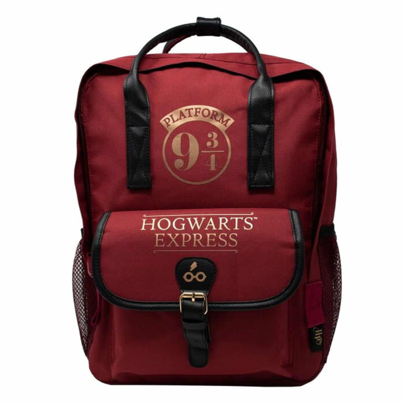 Imagen mochila premium 9 3/4 burdeos harrypotter 36x28x1 Imagen mochila premium 9 3/4 burdeos harrypotter 36x28x1
