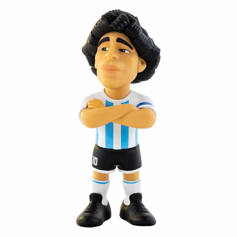 Imagen figura minix maradona selección albi celeste 12 cm