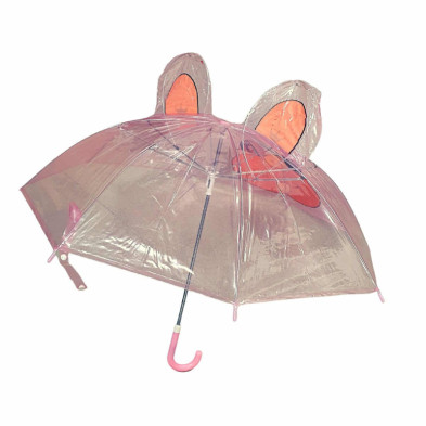 imagen 1 de paraguas transparente infantil oso ø 70cm