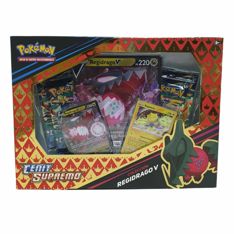 Imagen jcc pokémon colección regidrago v - cenit supremo