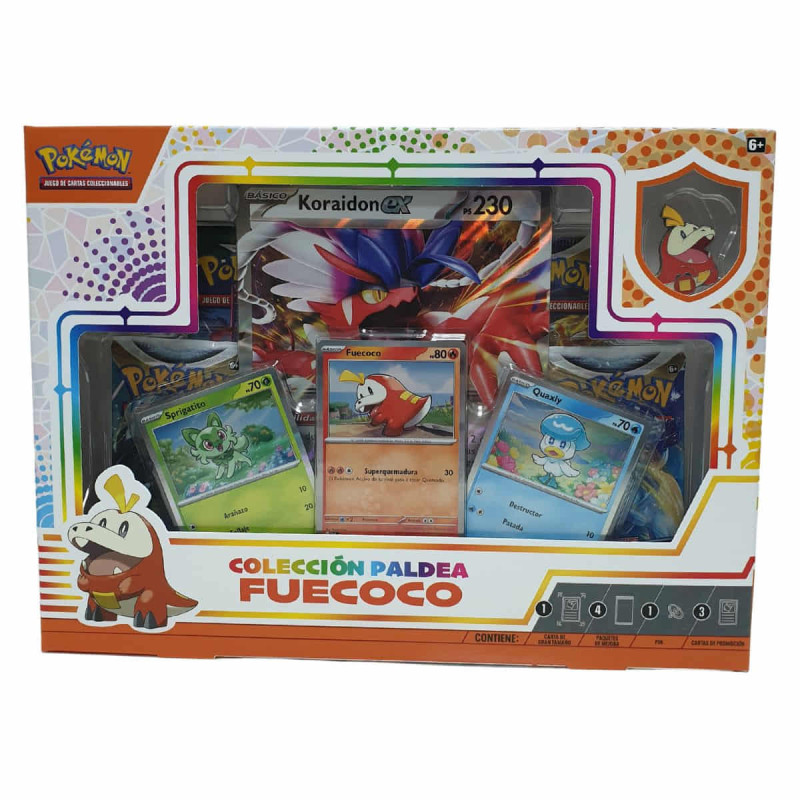 Imagen jcc pokémon colección paldea fuecoco