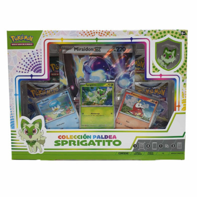 Imagen jcc pokémon colección paldea sprigatito