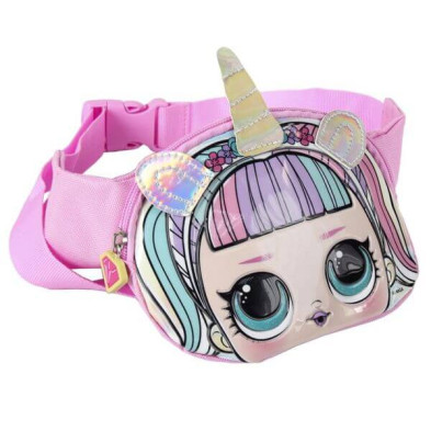 Imagen bolso riñonera lol 33x11x10cm unicornio