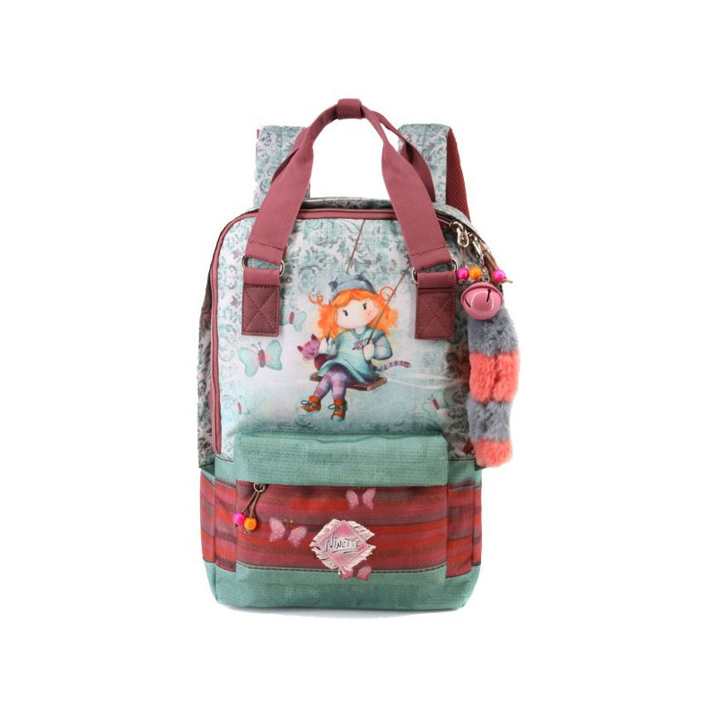 Imagen forever ninette multicolor mochila fun swing