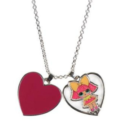 imagen 1 de bisuteria collar lol rosa