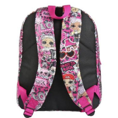 imagen 1 de mochila casual lentejuelas lol