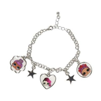 imagen 3 de bisuteria pulsera con abalorios lol rainbow