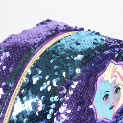 imagen 4 de mochila frozen 2 lentejuelas elsa - frozen