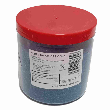 Imagen azúcar de cola para algodón de azúcar 1 kg Imagen azúcar de cola para algodón de azúcar 1 kg