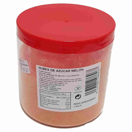 Imagen azúcar de melón para algodón de azúcar 1 kg Imagen azúcar de melón para algodón de azúcar 1 kg