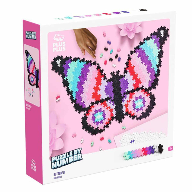 Imagen puzzle mariposa por numeros 800 piezas Imagen puzzle mariposa por numeros 800 piezas