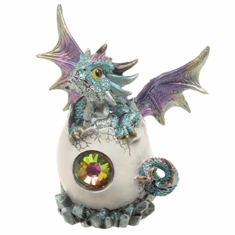 Imagen figura dragón pesadilla encantada turquesa Imagen figura dragón pesadilla encantada turquesa