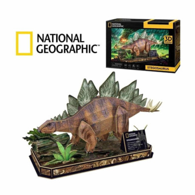 imagen 1 de puzzle 3d stegosaurus