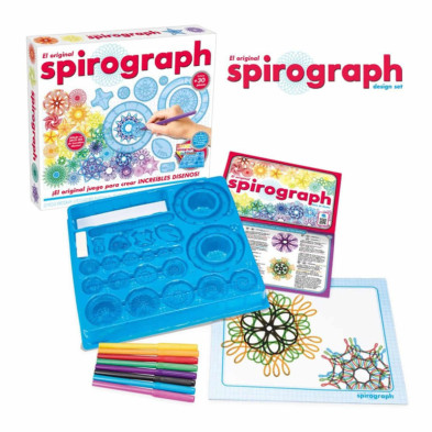 imagen 1 de set espirógrafo - spirograph original set