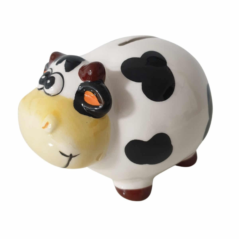 Imagen hucha vaca mediana 12 cm