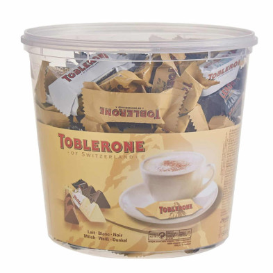 imagen 1 de mini toblerone 904grs surtido