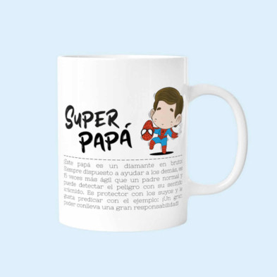 imagen 1 de taza papá araña malasaña