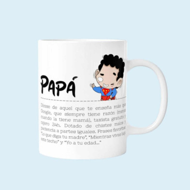 imagen 1 de taza super papá malasaña imagen 1 de taza super papá malasaña