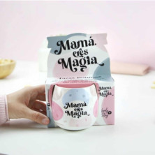 imagen 2 de taza ovalada mama eres magia