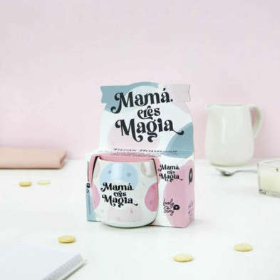 imagen 4 de taza ovalada mama eres magia