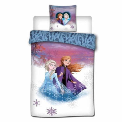 Imagen funda nordica microfibra 140x200 cm frozen