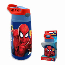 imagen 1 de cantimplora acero inoxidable 450ml spiderman