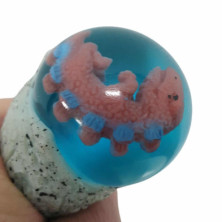 imagen 2 de juguete estrujable huevo de dinosaurio