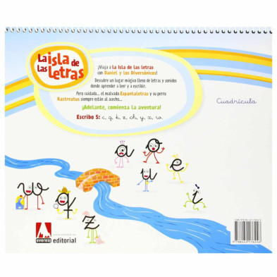 imagen 1 de la isla de las letras escribo 5 - cuaderno aprend