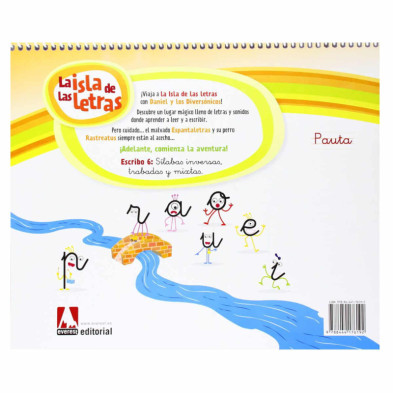 imagen 1 de la isla de las letras escribo 6 - cuaderno aprend