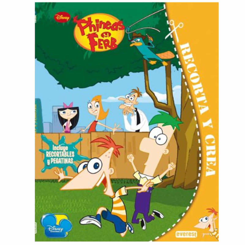 Imagen phineas y ferb recorta y crea Imagen phineas y ferb recorta y crea