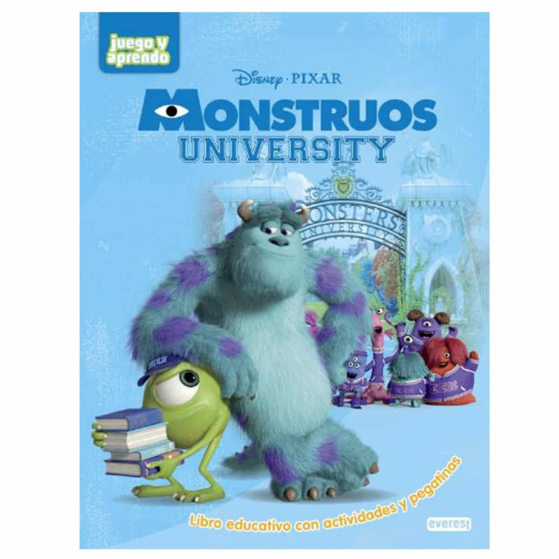 Imagen juego y aprendo monstruos university - tapa blanda Imagen juego y aprendo monstruos university - tapa blanda
