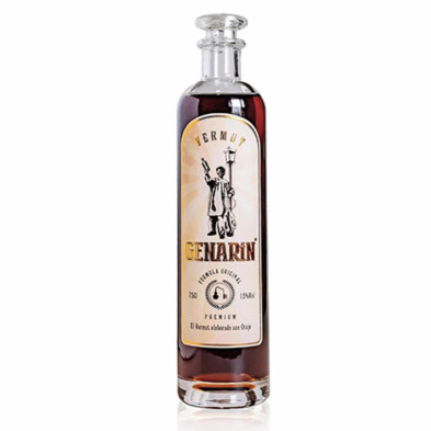 Imagen botella vermut genarin 75cl