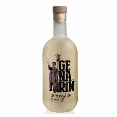 Imagen botella orujo crema genarin 75cl Imagen botella orujo crema genarin 75cl