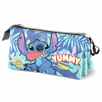 Imagen portatodo triple lilo & stich yummy 23cm