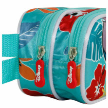 imagen 4 de portatodo doble lilo & stich tropical 22cm