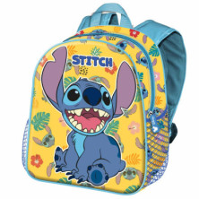 Imagen mochila 3d lilo & stitch grumpy 31cm