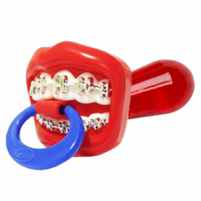 Imagen chupete de caramelo con forma de labios 24u