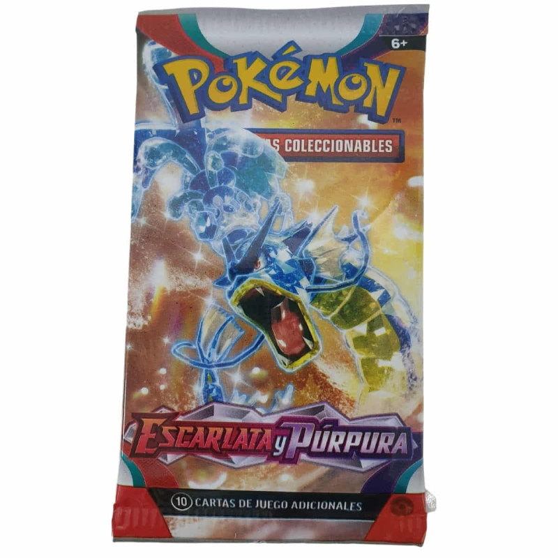 Envelope 10 cartas pokémon escarlate e púrpura - hipergol.pt