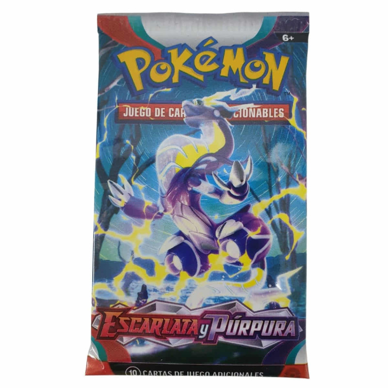 Envelope 10 cartas pokémon escarlate e púrpura - hipergol.pt