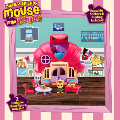 imagen 4 de croissant cafe mouse in the house