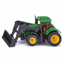 Imagen tractor john deere con cargador frontal  93x35x42