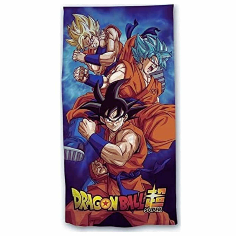 Imagen toalla playa microfibra dragon ball 70x140cm 240gr